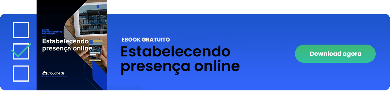 Establecendo precenca online hotel